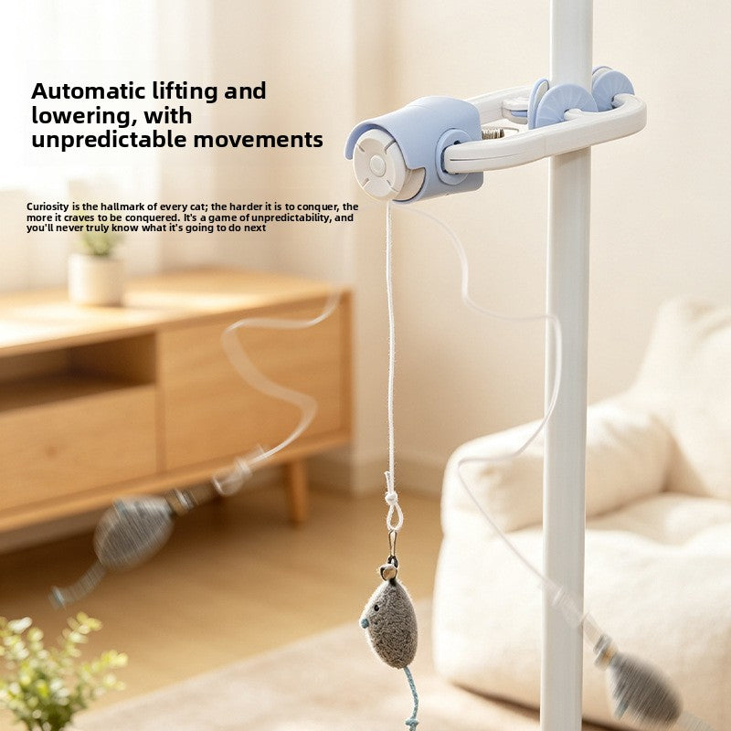 Interactive Automatic Hanging Door Cat Toy