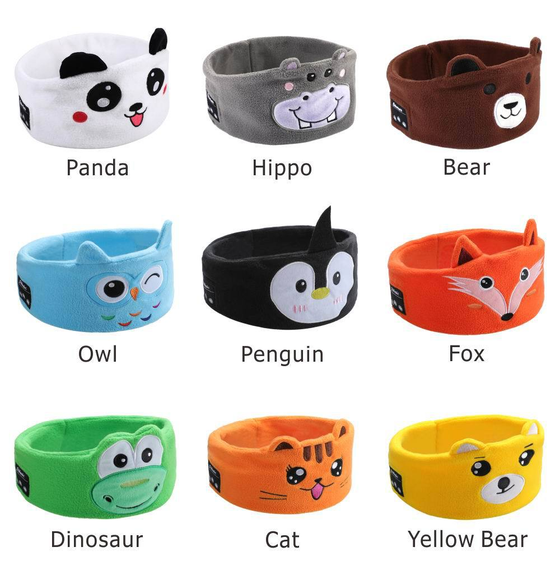 Animal Themed Bluetooth Music Headband for Kids product image 2