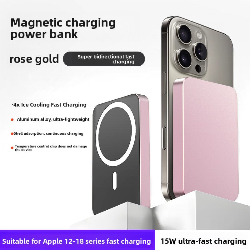 Slim Magnetic Wireless Power Bank