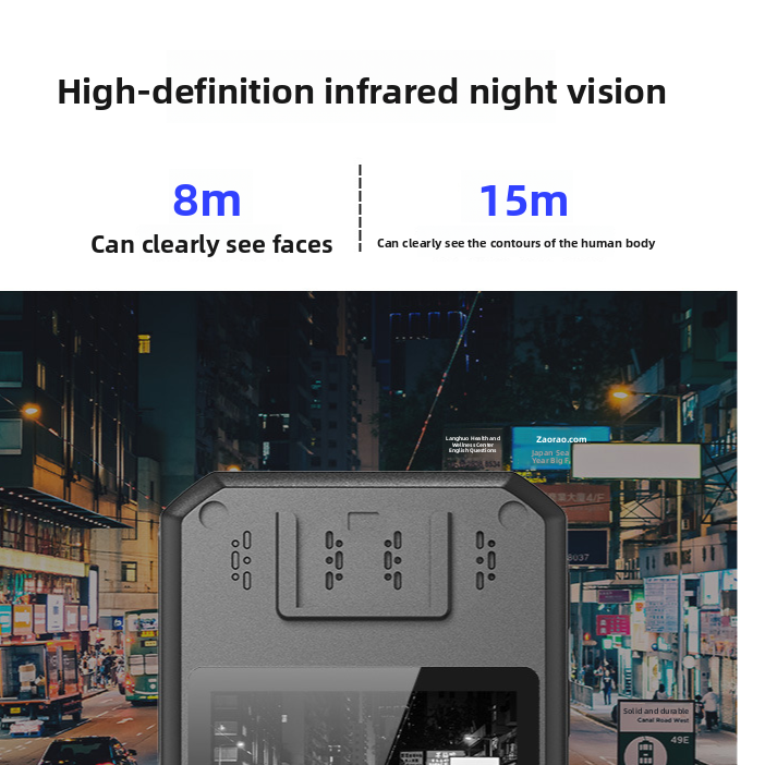 Professional HD Night Vision Body Camera