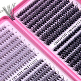 DIY False Eyelash Clusters Natural D-Curve Segmented Lashes