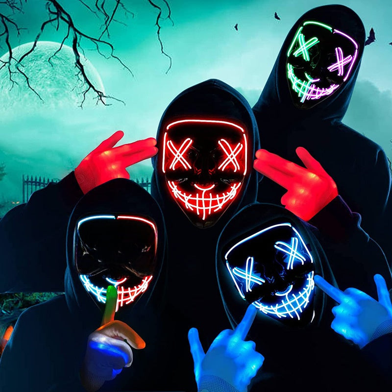 Halloween Luminous Mask LED mask