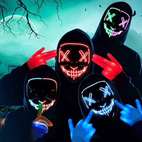 Halloween Luminous Mask LED mask