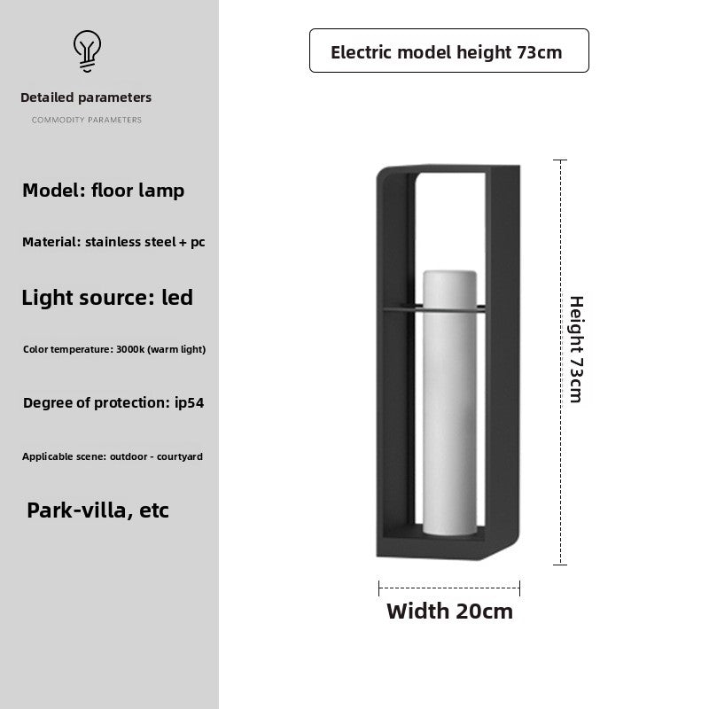 Solar Powered Outdoor Garden Light