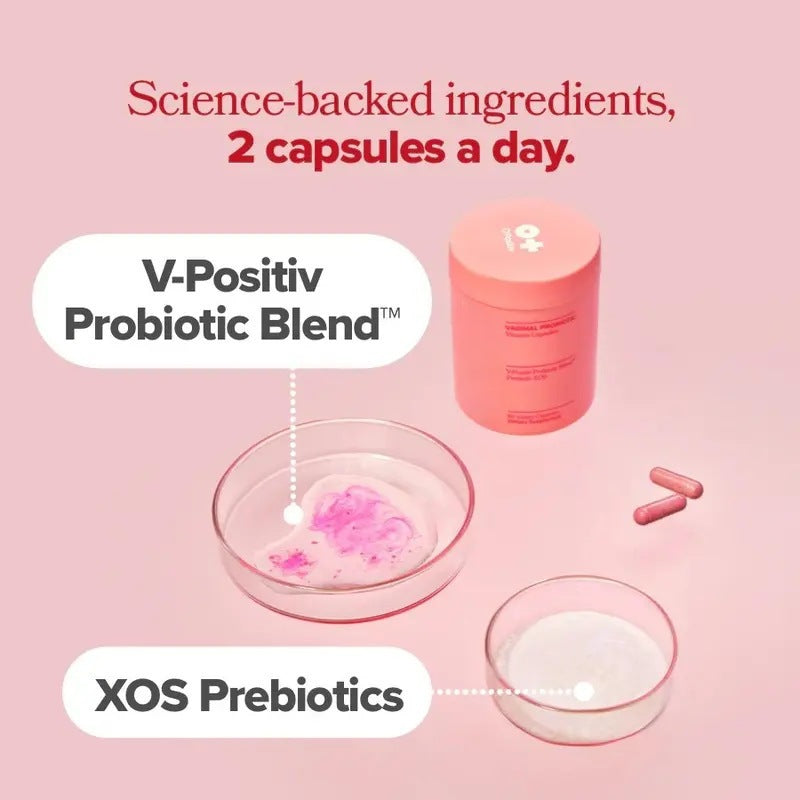 Probiotic Capsules for Female pH Balance
