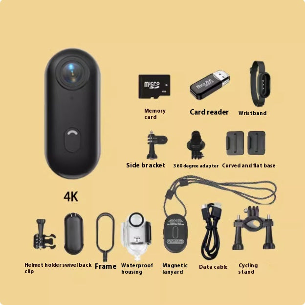 Mini 4K Action Camera - Waterproof, Wearable, Magnetic Mount - Image 21