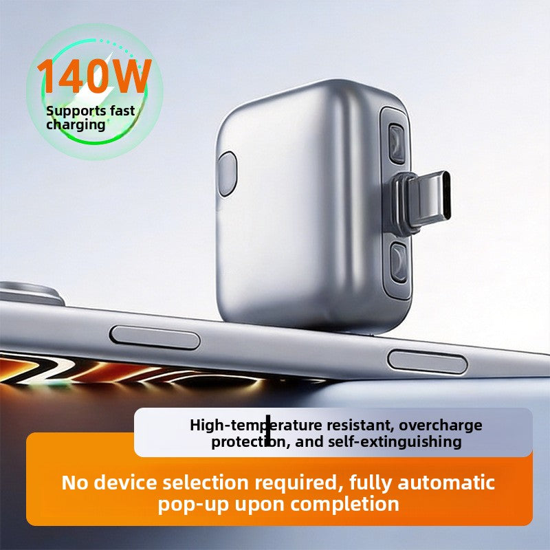 140W Super Fast Charger with Intelligent Power-Off Recognition