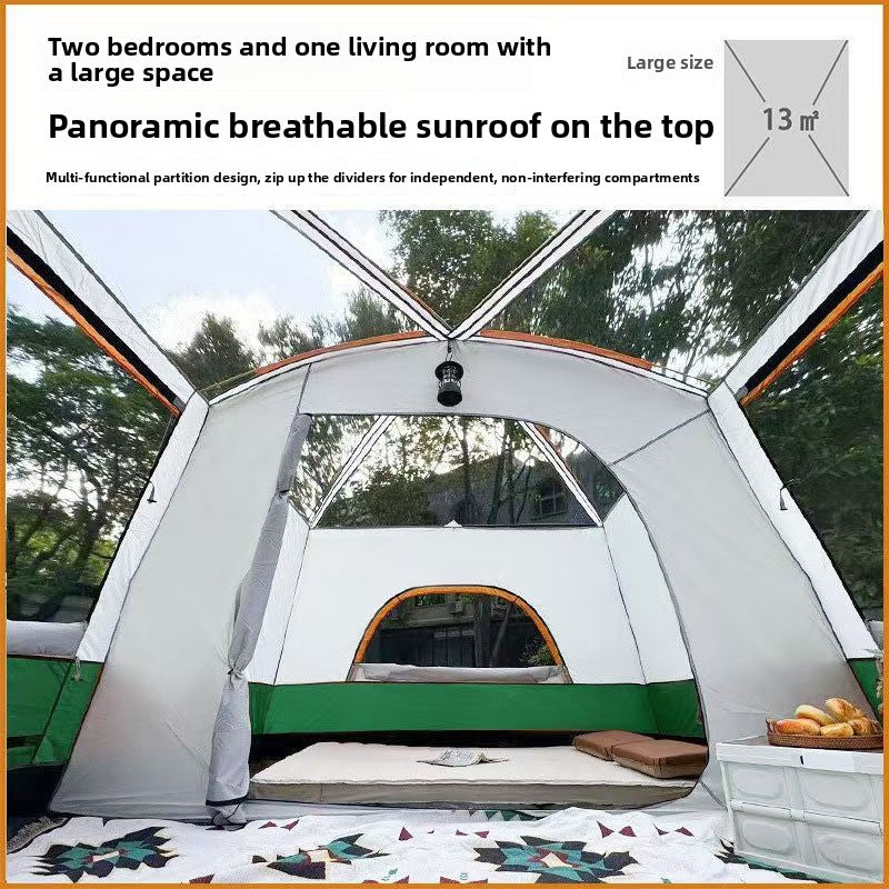 Large Camping Tent with Rooms Sun Shelter