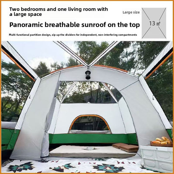 Large Camping Tent with Rooms Sun Shelter Camping Shelter & Sleep product image 4
