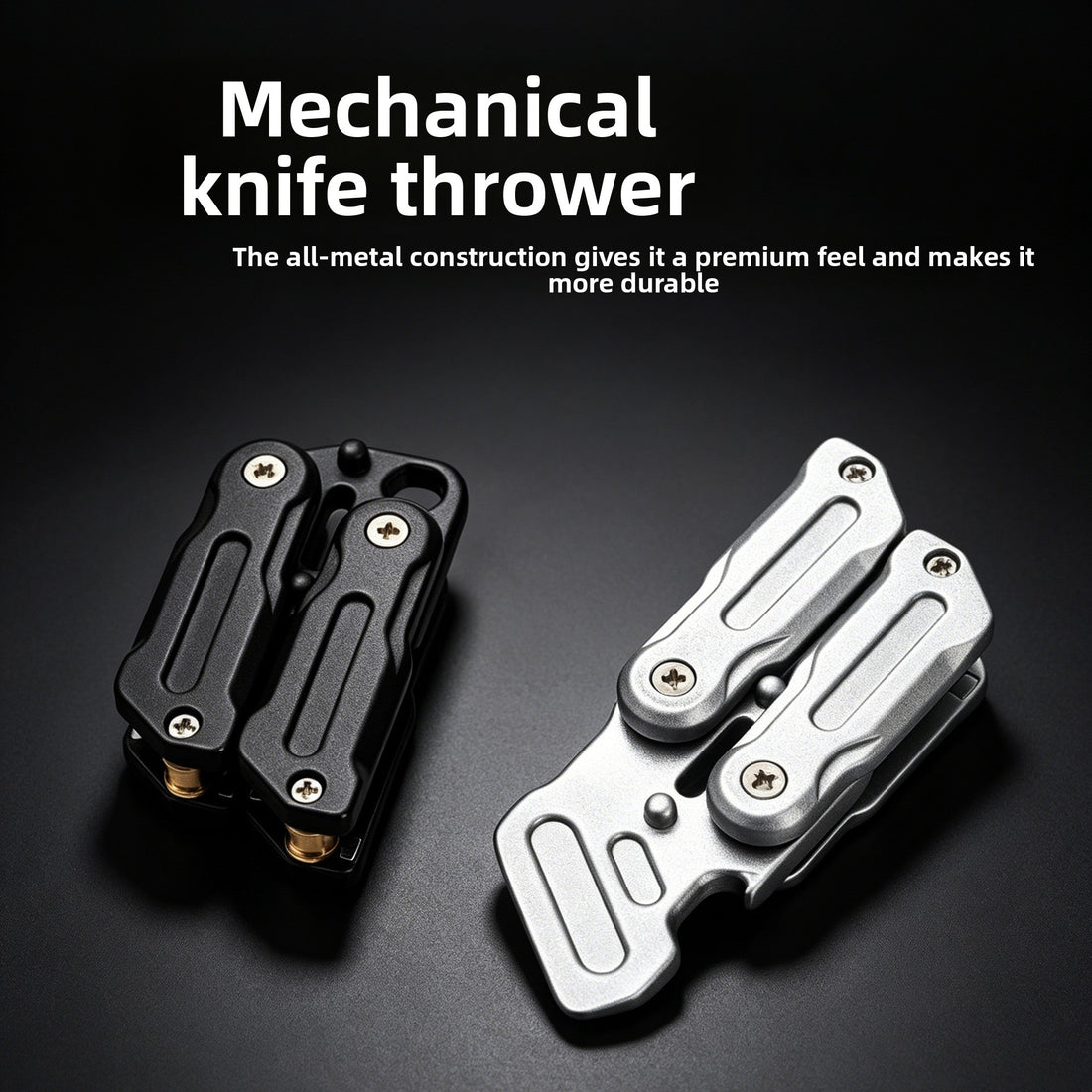 Metal alloy butterfly knife fidget toy