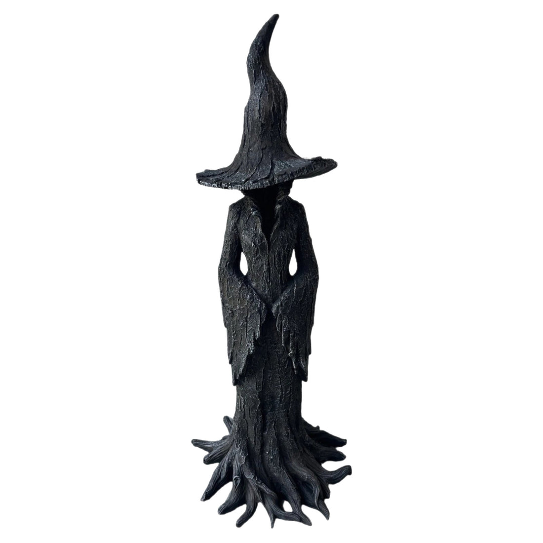 Witch statue Halloween plastic figurine