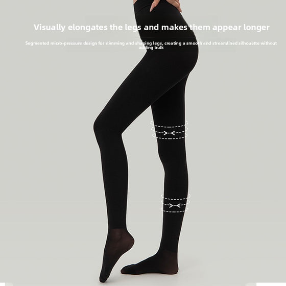 Women's High-Waisted Fleece-Lined Shaping Velvet Leggings