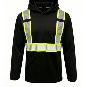 Unisex Quick-Dry Sun Protection Hooded Long Sleeve T-Shirt