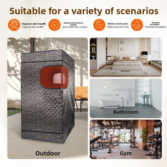 Home sauna box Health & Wellness product image 4