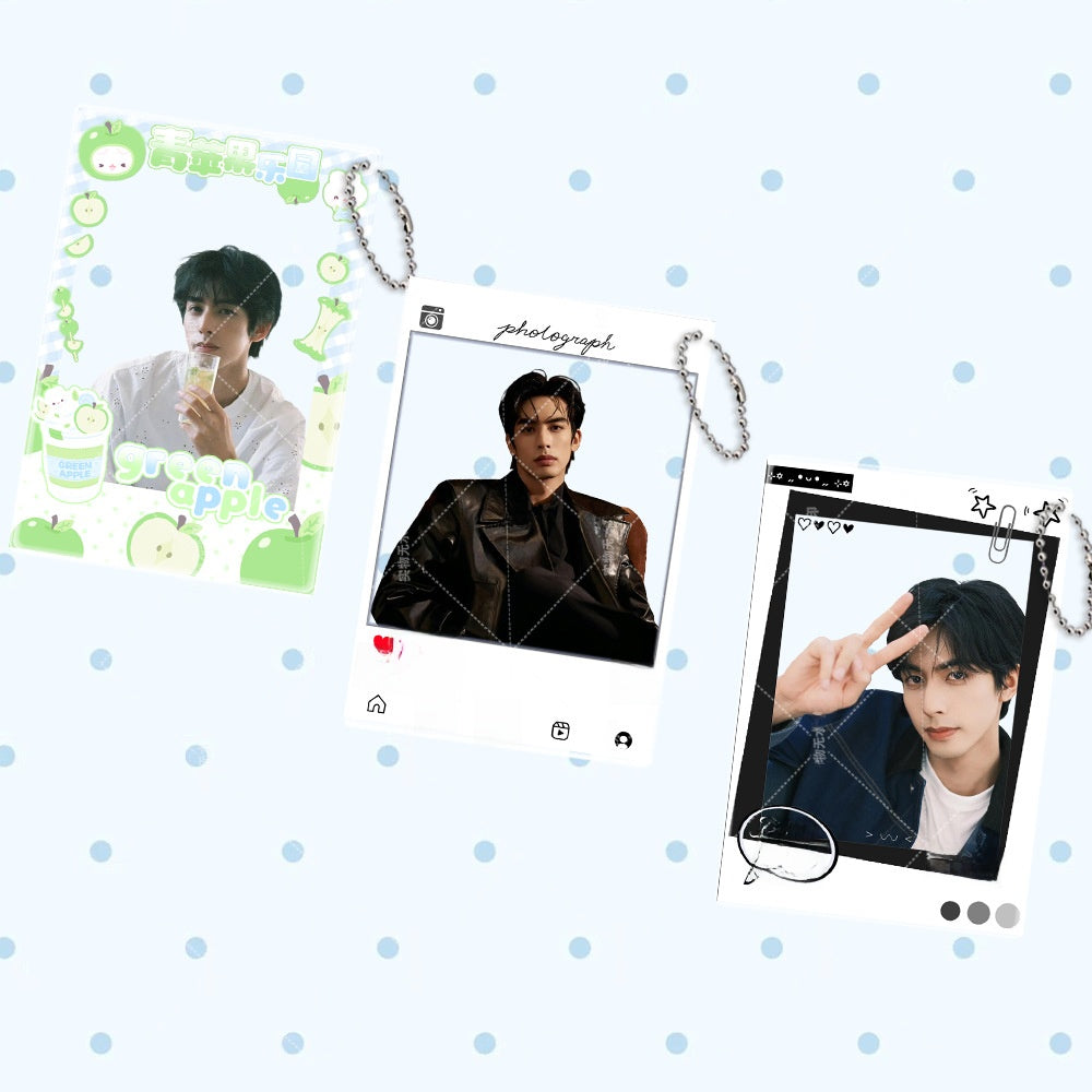 Transparent Photo Card Decoration