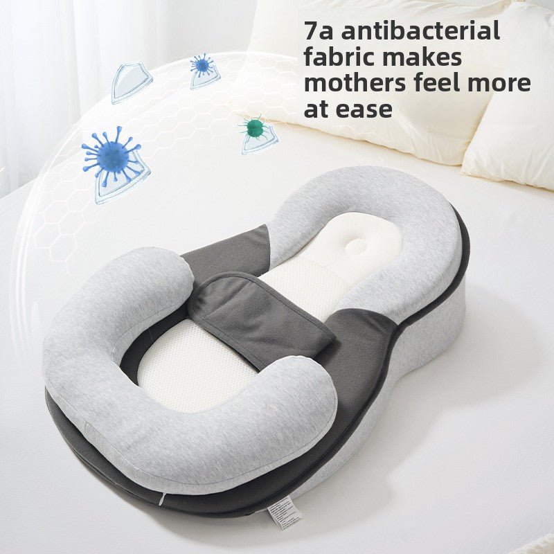 Baby incline feeding pillow with sloped modal cover, photo 3