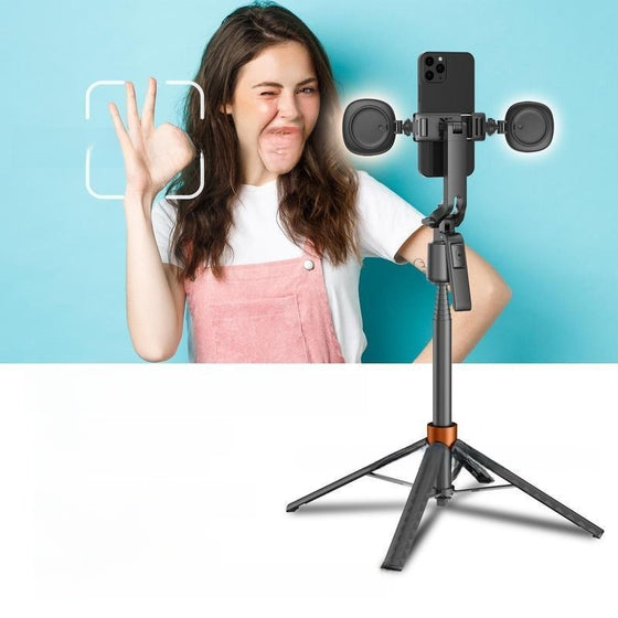 Smart AI Gimbal Selfie Stick with Face Tracking Phone Accessories product image 3