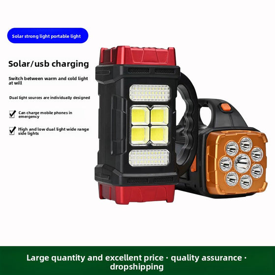 USB rechargeable camping outdoor lighting flashlight Outdoor Lighting & Tools product image 1