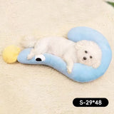 Cute Pet Little Pillow U-Shaped Neck Protector Deep Sleep for Puppy Kitten Pillow Dog Cat Headrest Sleeping Pillow Pet Supplies