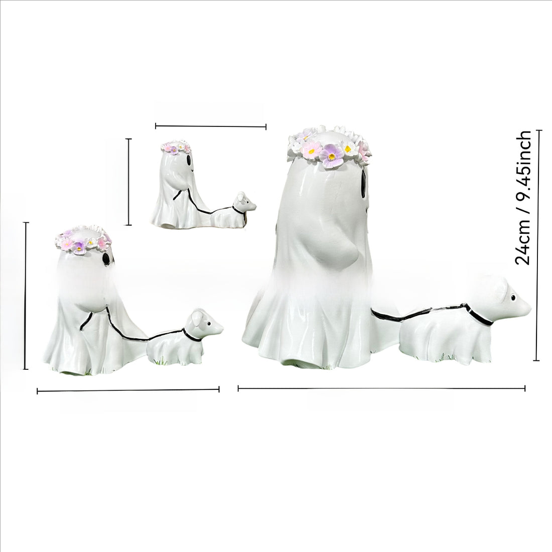 Halloween Ghost Lamb Decor