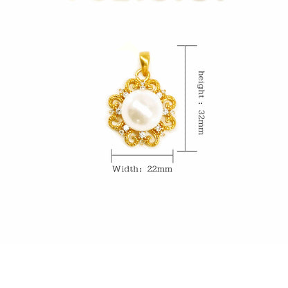 24K Gold Sun Pendant Necklace Choker