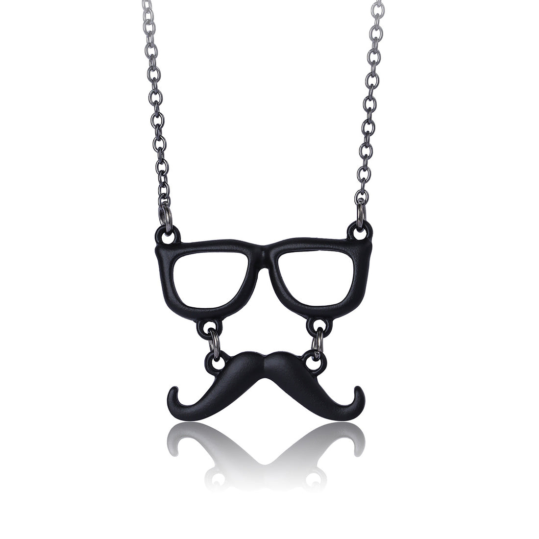Halloween Cartoon Necklace with Black Cat Pumpkin Wizard Hat Pendant