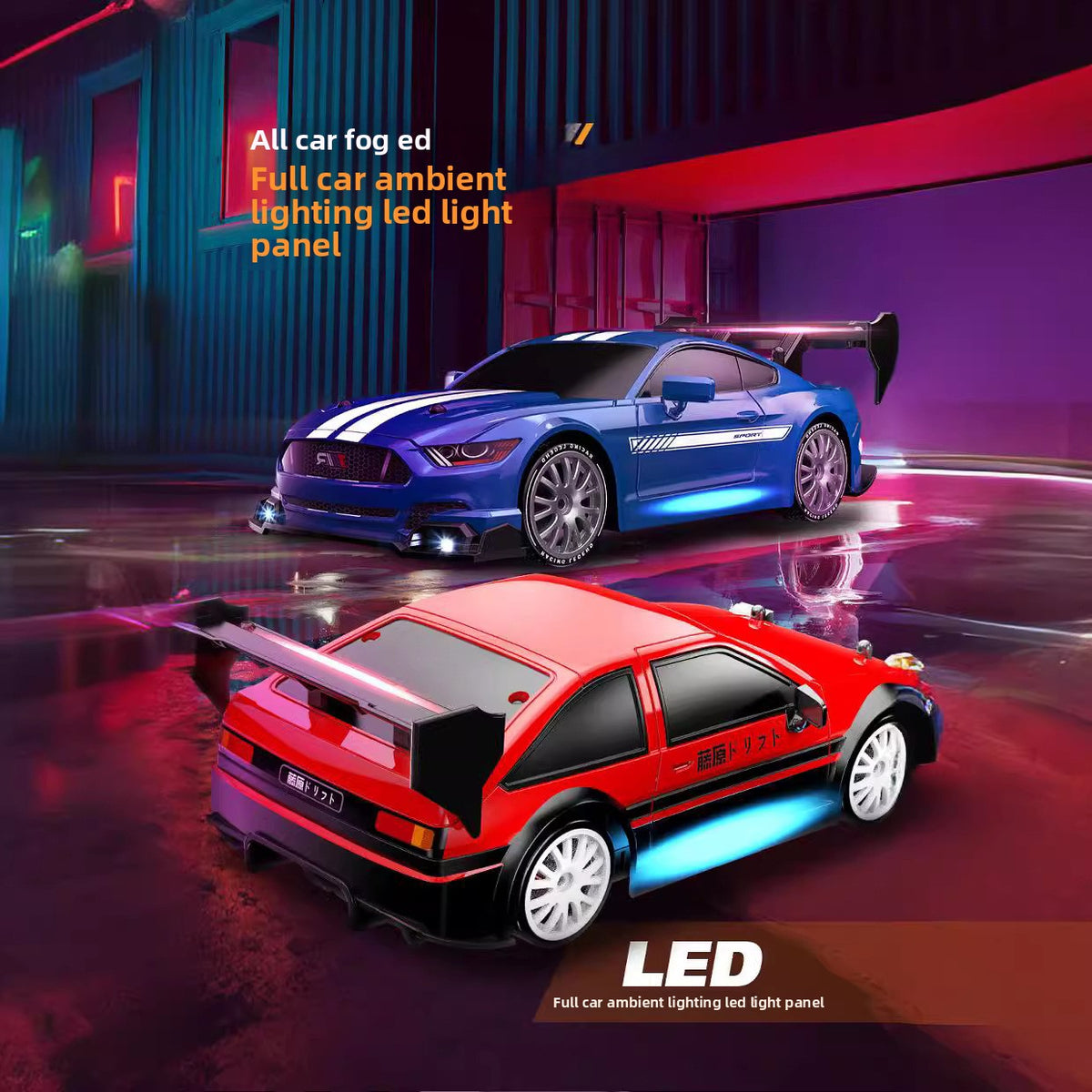 Mini Remote-Controlled Racing Car
