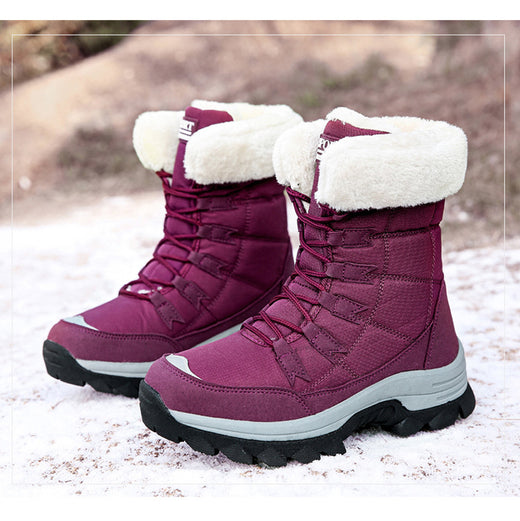 Fleece Lined Winter Snow Boots