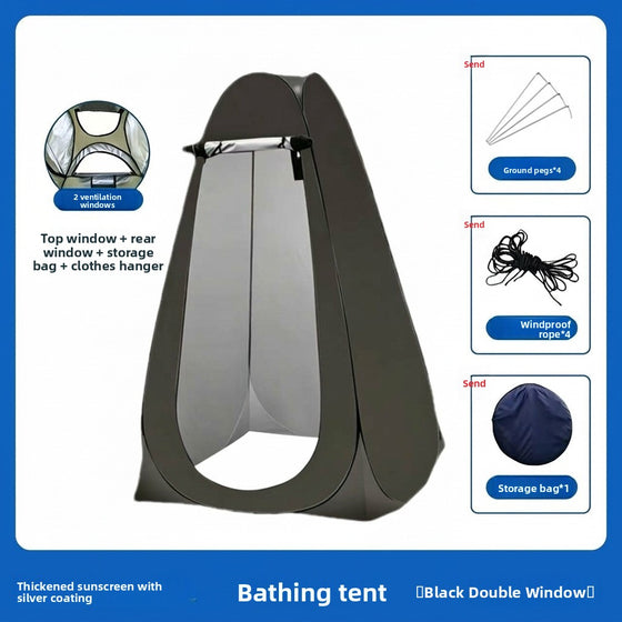 Portable Outdoor Privacy Pop Up Tent Camping Shelter & Sleep product image 5