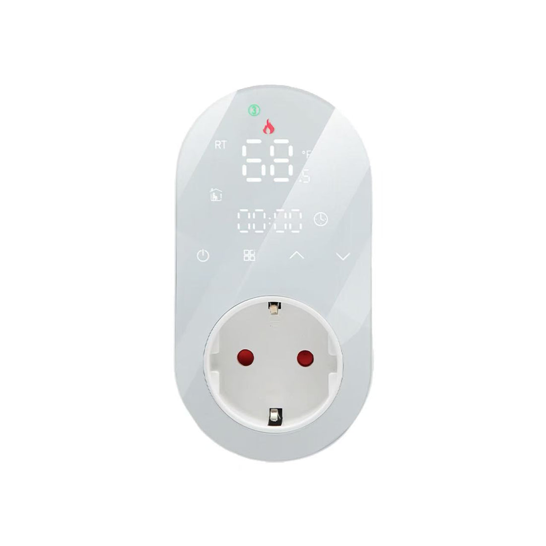 Tuya Smart WiFi Wall-Mounted Boiler Thermostat, Wireless RF One-to-One Temperature Controller for Home Heating, Wiring-Free, 95-240V