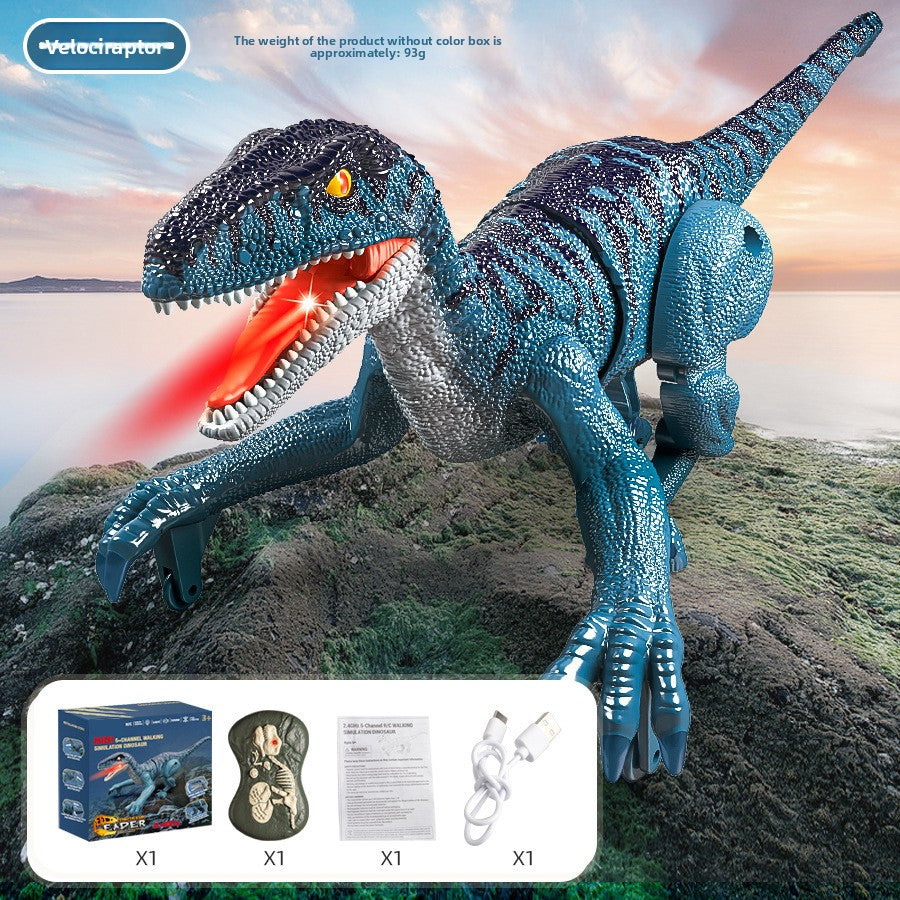 Mini 2.4G Remote Control Dinosaur Toy with Sound and Light