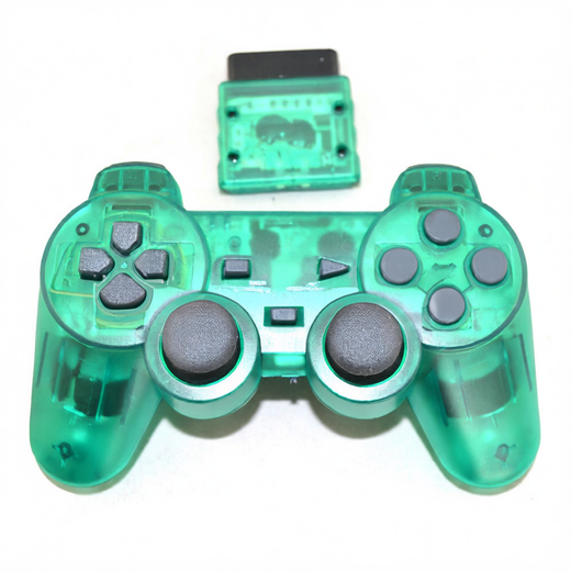 PS2 Wireless Transparent Game Controller