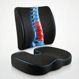 Ergonomic Memory Foam Lumbar and Seat Cushion Health & Wellness product image 5