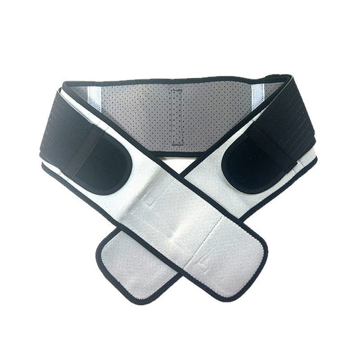 Hip-restraining and waist-protection device