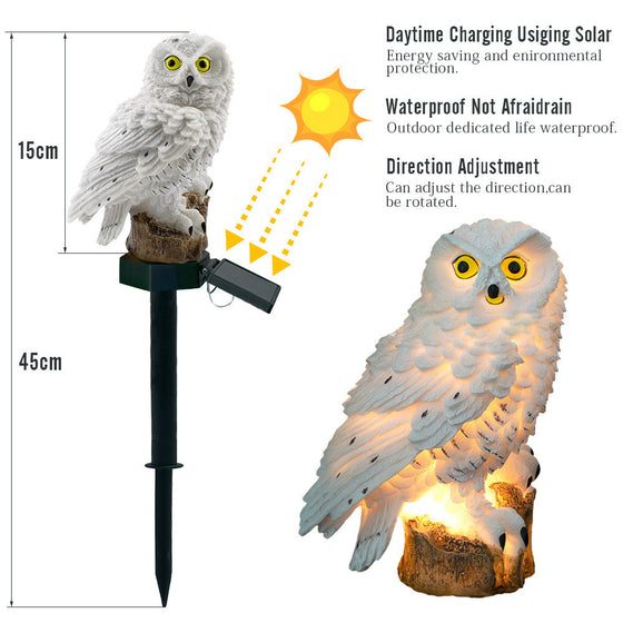 Solar Owl Garden Light Outdoor & Pond Lighting product image 3