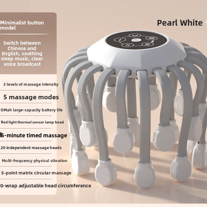 Electric Head Massager with Bluetooth and 20 Claws Health & Wellness product image 3
