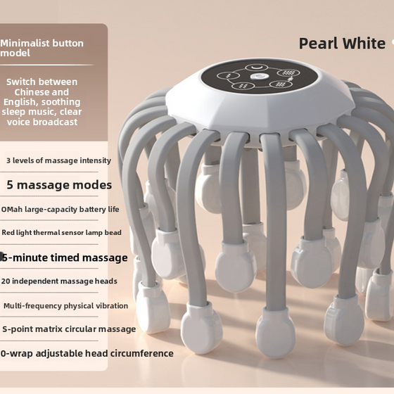Electric Head Massager with Bluetooth and 20 Claws Health & Wellness product image 3