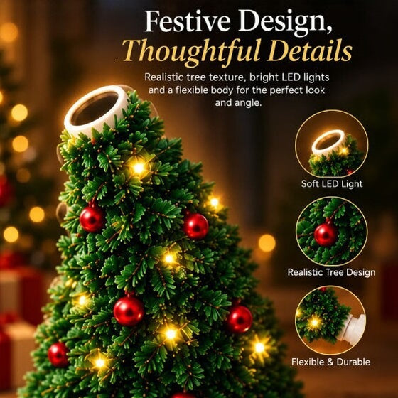 Christmas tree USB projection lamp