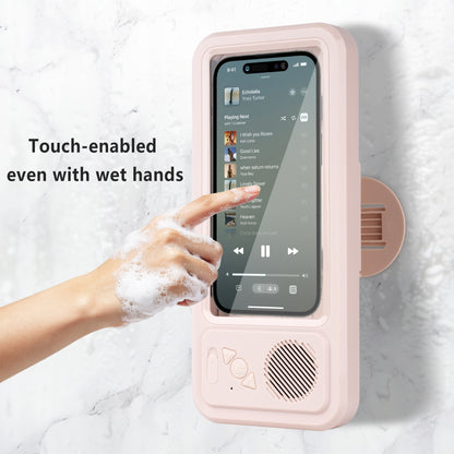 Bathroom waterproof mobile phone box