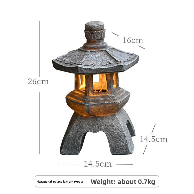 Ancient-style outdoor courtyard landscape lamp