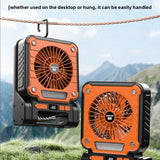 Portable Solar Fan Light with Illumination