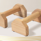 Wooden push-up stand