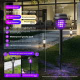 Solar Mosquito Repellent Lamp with LED Lighting