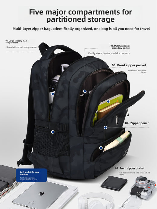 Large-capacity backpack product image 2