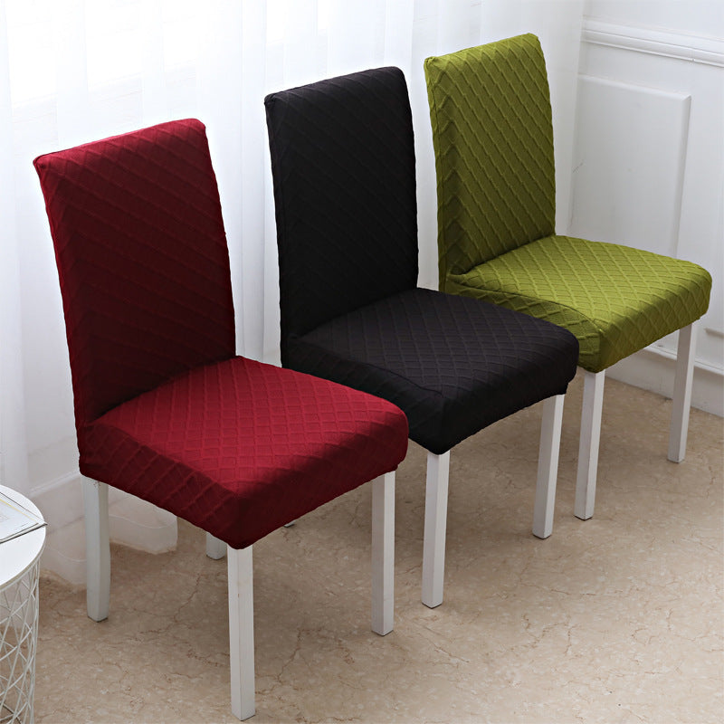 Elastic Jacquard Chair Cover
