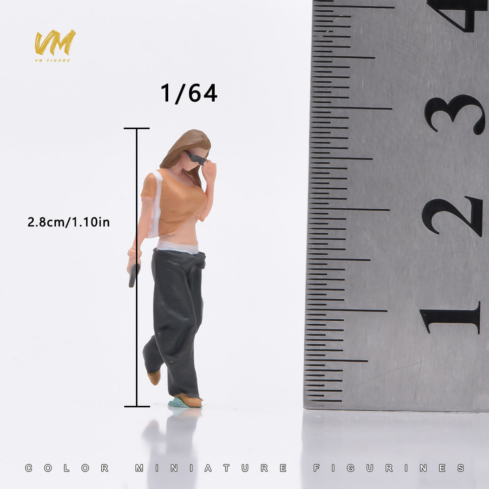 Hand-Painted 1/64 Miniature Figure Collection