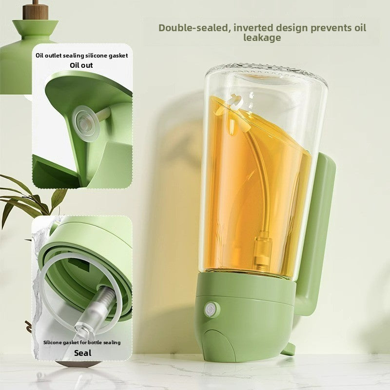 Glass Oil Pot Spray Dual-purpose Oil Tank