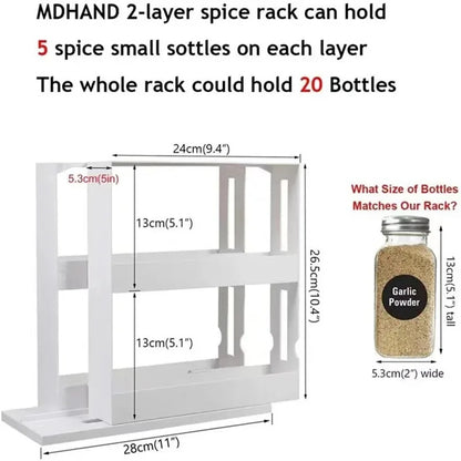 Multi-Function Tier Rotate Spice Storage - view 6
