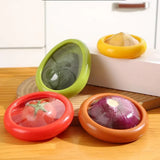 Vegetable sealed box shown in the lemon shape