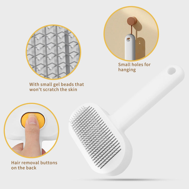 Deshedding brush size scale view